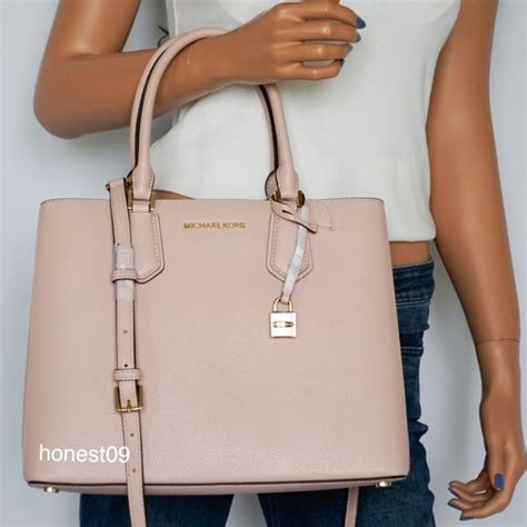 michael kors blossom lg satchel